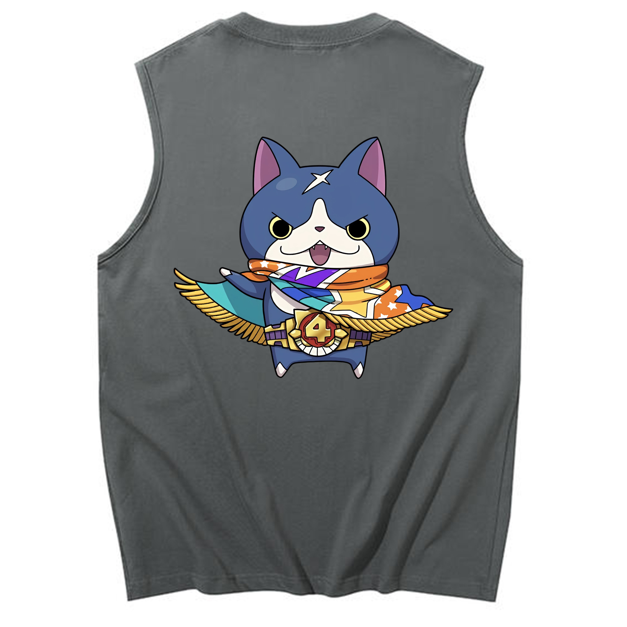 （画像用） 妖怪ウォッチ Yo-kai Watch コットン100％タンクトップ（背面プリント）